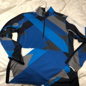 J. Lindeberg 3/4 Zip Pullover Stretch Size M